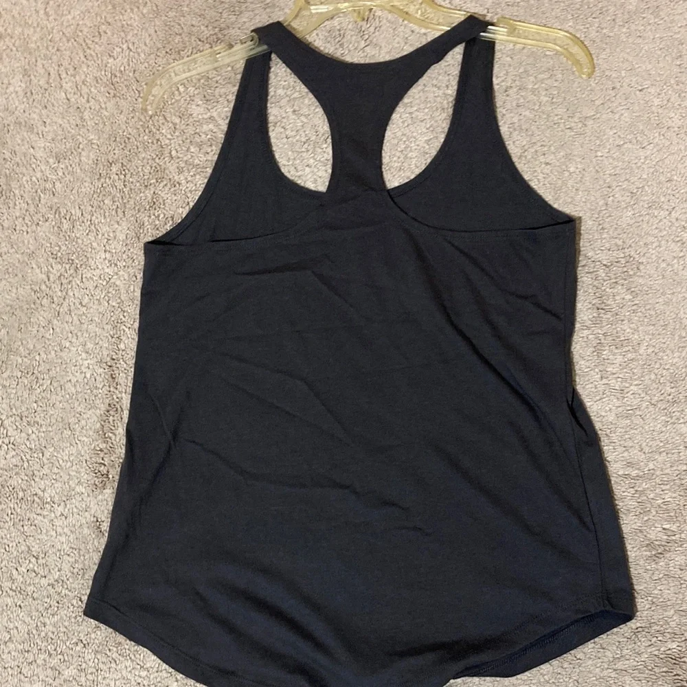 Billabong Black Tank Top with Gold Pineapple and Hawaii Print Size S - Picture 3 of 8